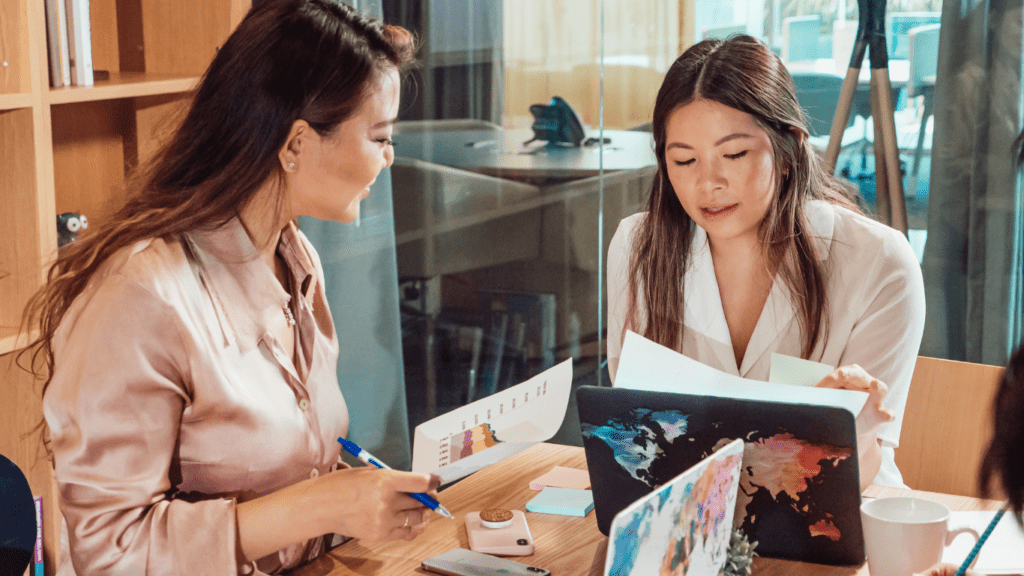 Women in a meeting