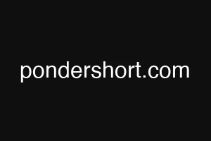 pondershort.com