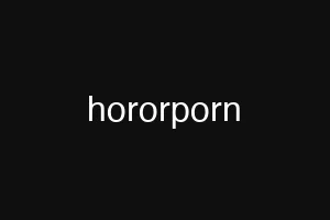 hororporn