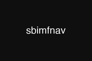 sbimfnav
