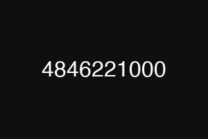 4846221000