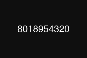 8018954320