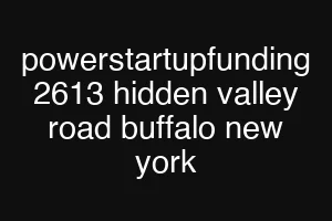 powerstartupfunding 2613 hidden valley road buffalo new york